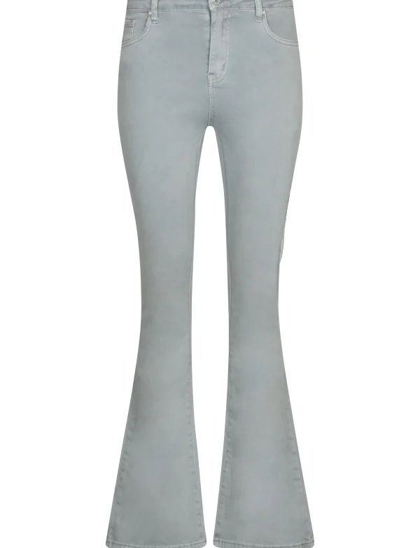 Vivid | Flared jeans E1535 Grijs