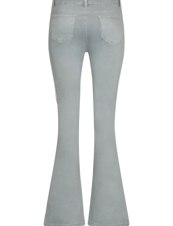 Vivid | Flared jeans E1535 Grijs