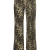 Wide leg broek Floor Panter Bruin
