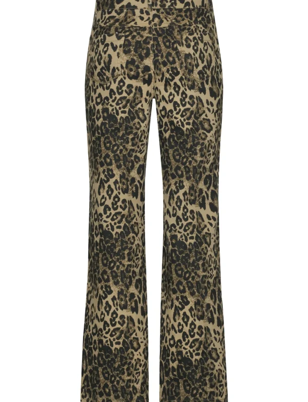 Wide leg broek Floor Panter Bruin