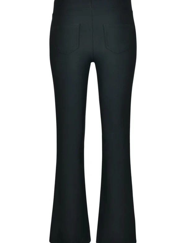 Wide leg broek Lotte Zwart