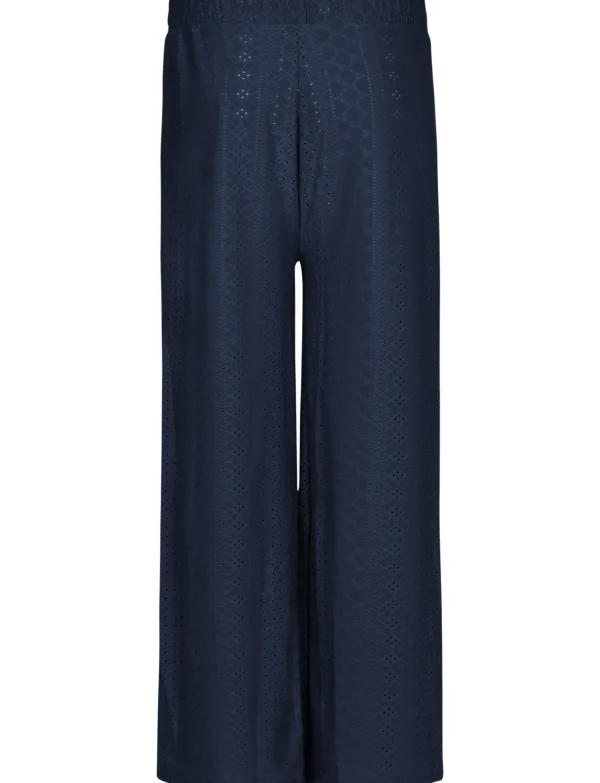 Wijde broek Beverly Donkerblauw