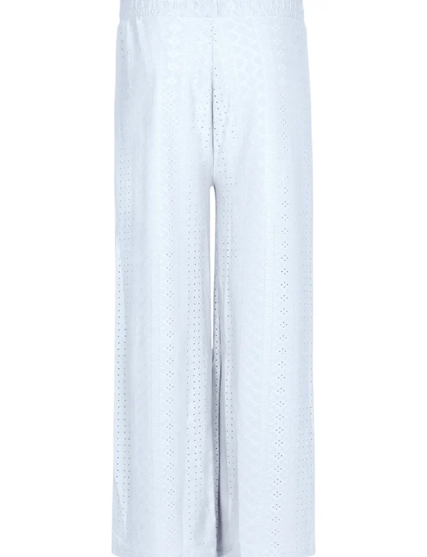 Wijde broek Beverly Wit