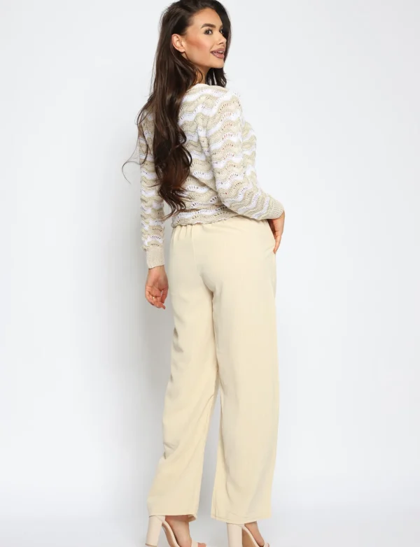Wijde broek Minny Zand