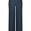 Yu & Me | Wijde broek Romee Donkerblauw