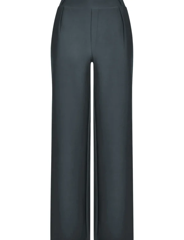 Yu & Me | Wijde broek Romee Donkergrijs