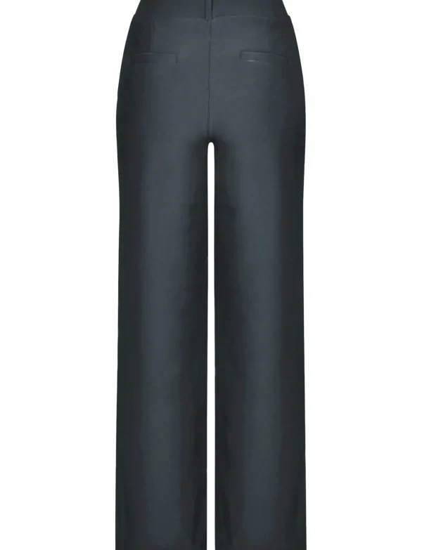 Yu & Me | Wijde broek Romee Donkergrijs