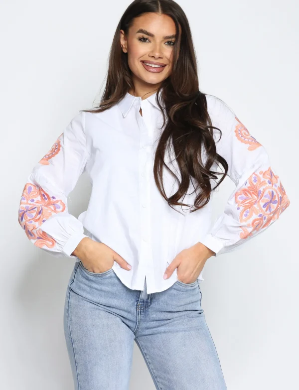 ZAC & ZOE | Blouse Biebie Wit