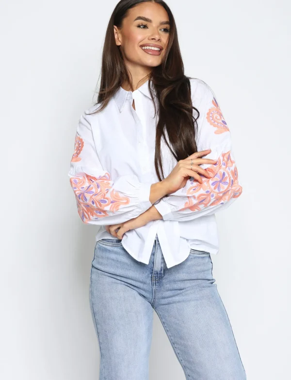 ZAC & ZOE | Blouse Biebie Wit