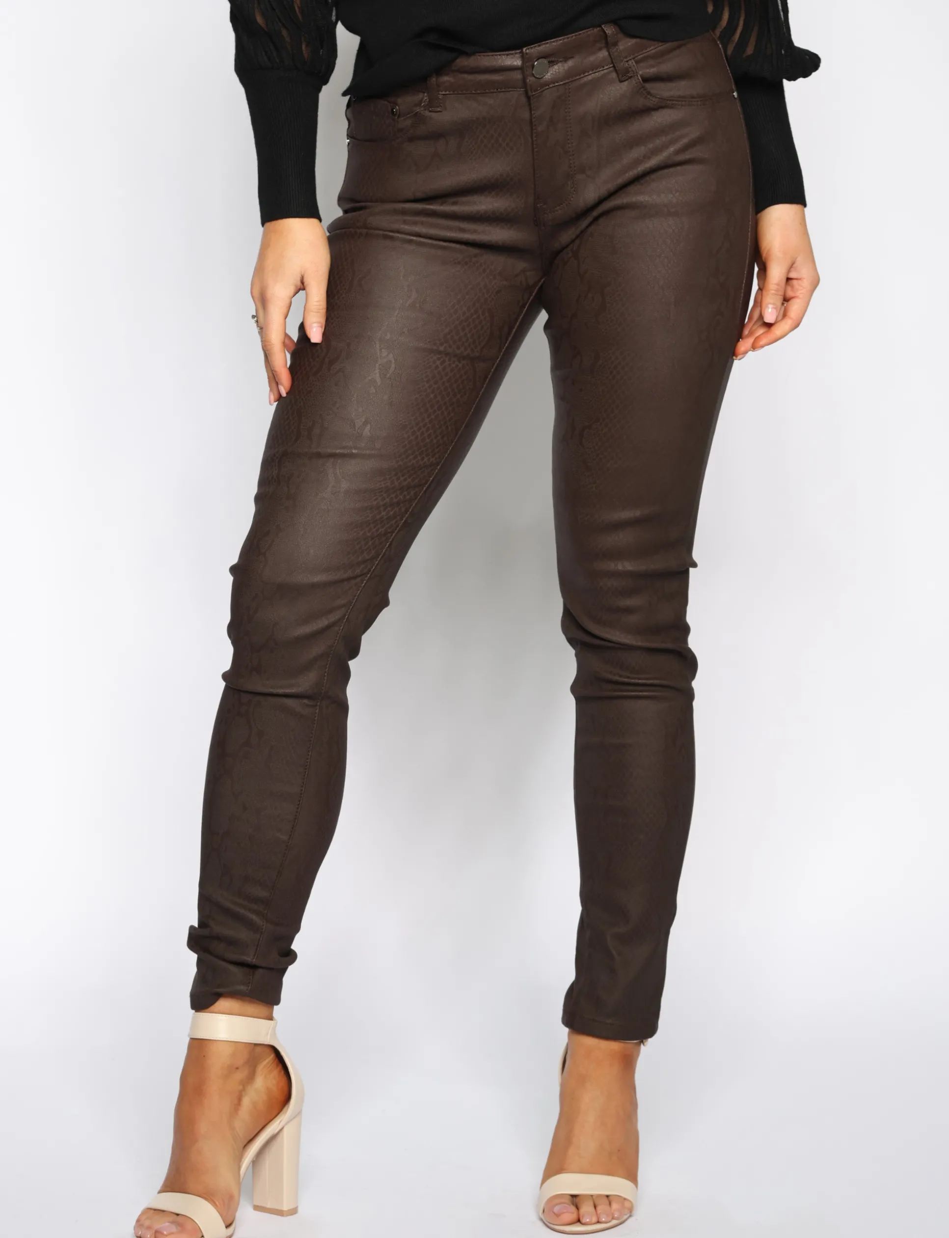 zac__zoe__coated_skinny_b_2.webp ZAC & ZOE | Coated skinny broek B3271 Bruin