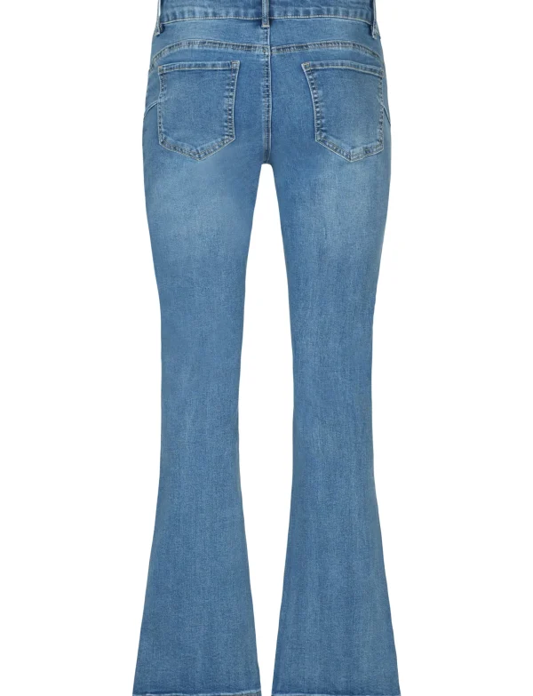 ZAC & ZOE | Flared jeans 3252 Blauw