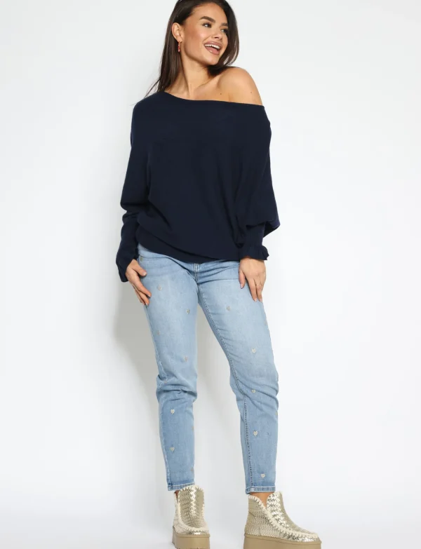 ZAC & ZOE | Straight jeans B3700 Blauw