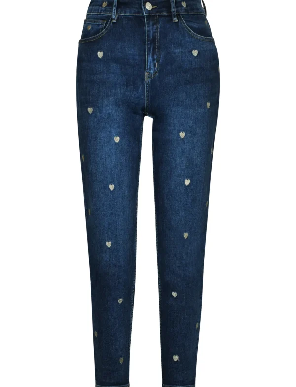 ZAC & ZOE | Straight Jeans B3657 Donkerblauw