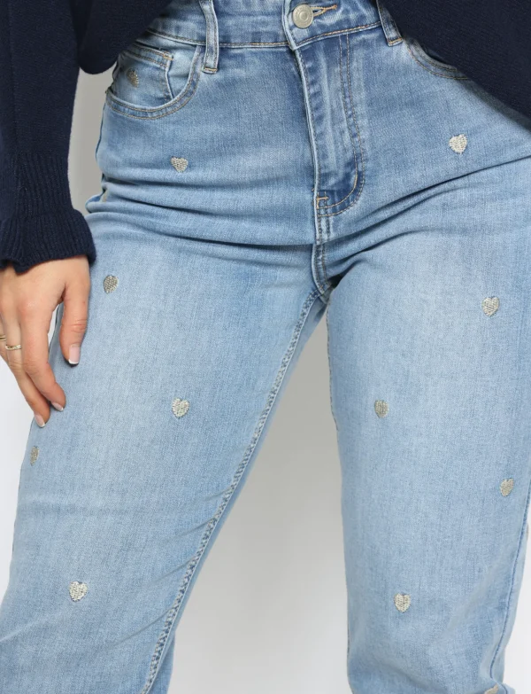 ZAC & ZOE | Straight jeans B3700 Blauw