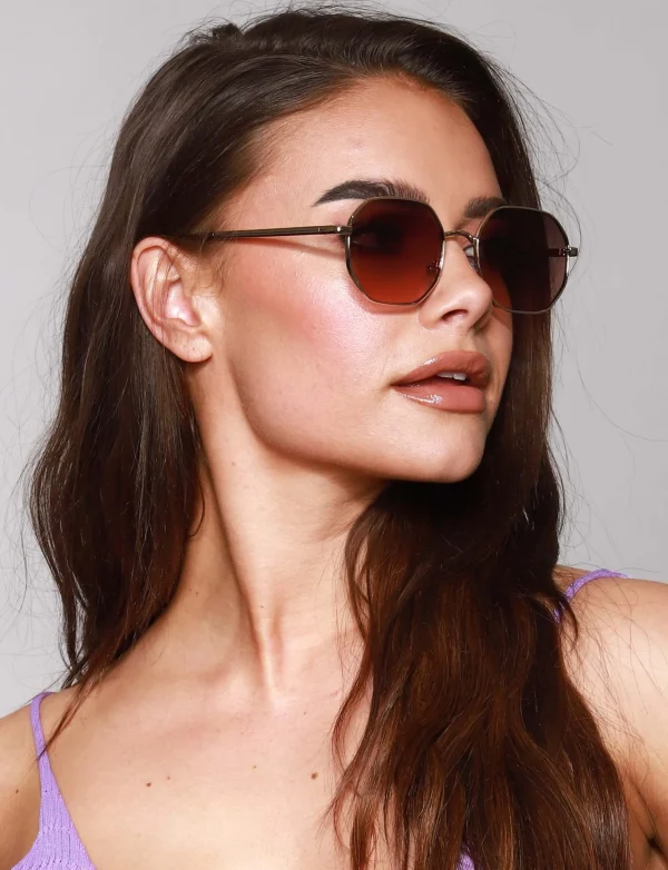 Zonnebril Jade Bruin