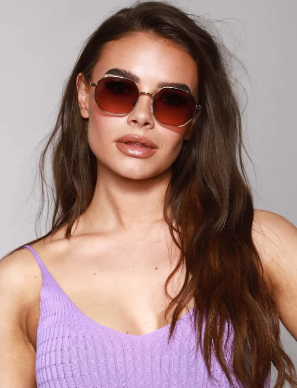 Zonnebril Jade Bruin